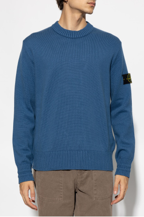 Stone Island Sweter z logo