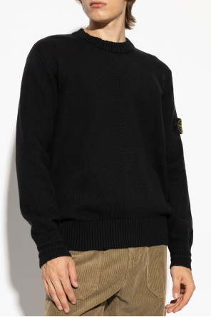 Stone Island Sweter z logo