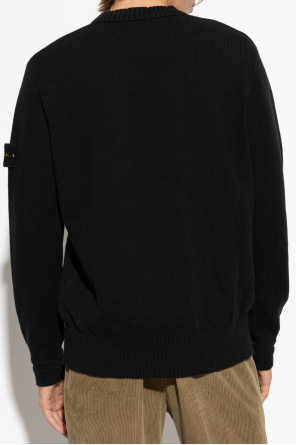 Stone Island Sweter z logo