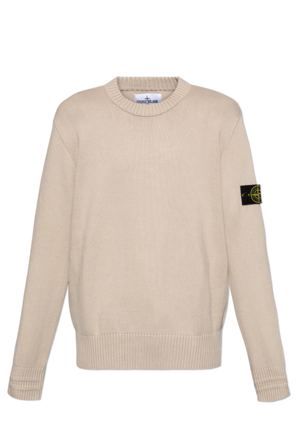 Stone Island Sweter z logo