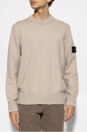 Stone Island Sweter z logo