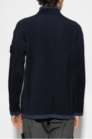 Stone Island Sweter z logo