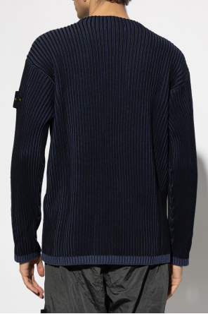 Stone Island Ribbed jumper with logo