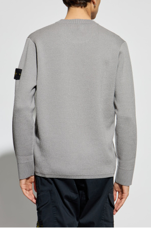 Stone Island Sweter z logo