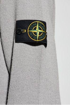 Stone Island Sweter z logo