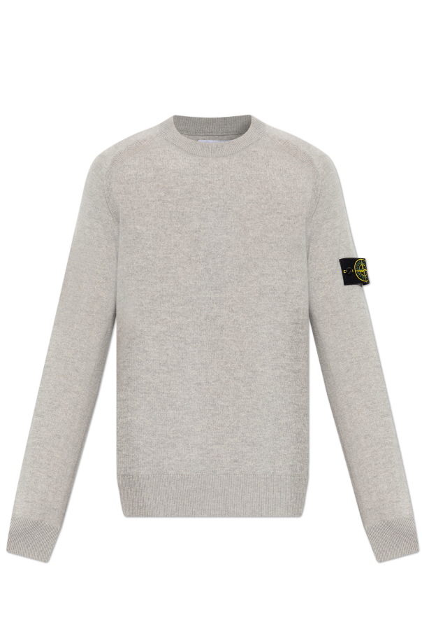 Stone Island Sweter z logo