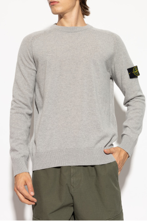 Stone Island Sweter z logo