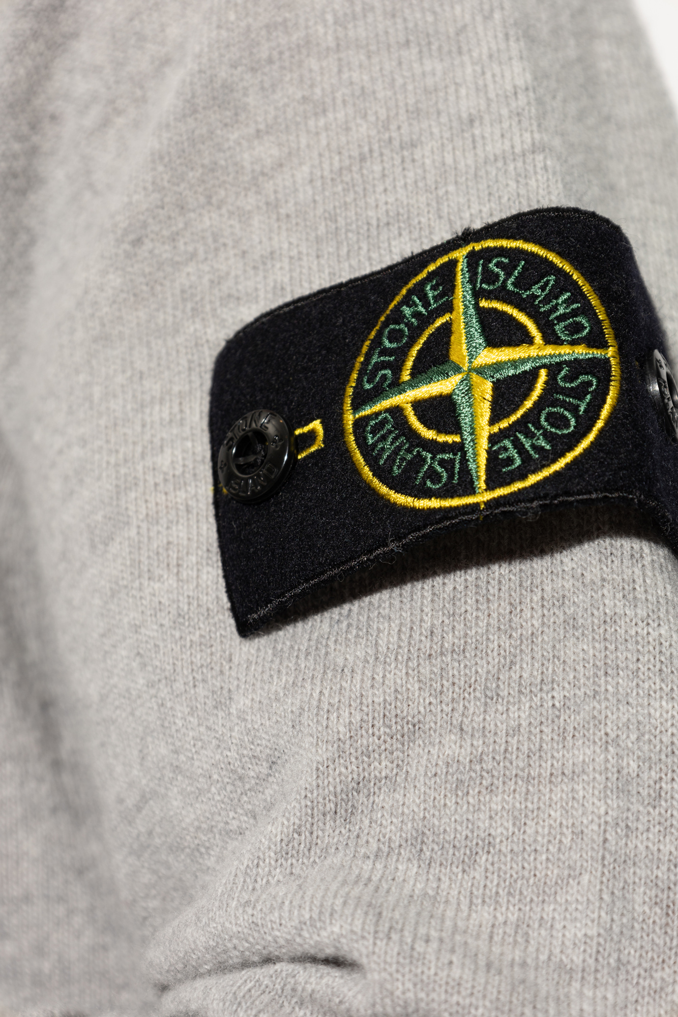 Stone Island Sweter z logo