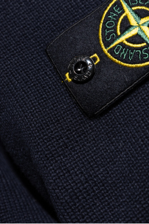 Stone Island Cardigan with logo