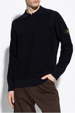 Stone Island Sweater with Collar