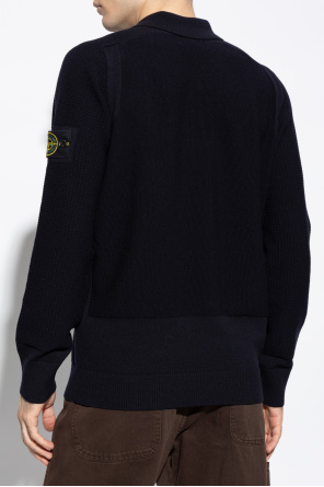 Stone Island Sweater with Collar