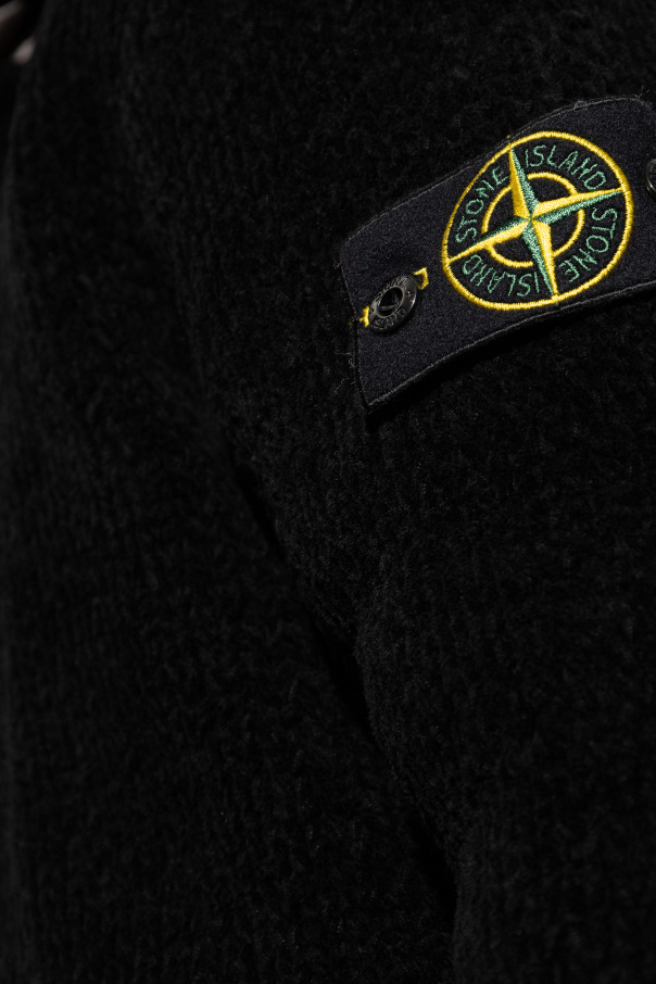 Stone Island Down jacket with logo