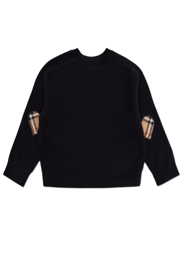 Burberry Kids Wool cardigan with pockets