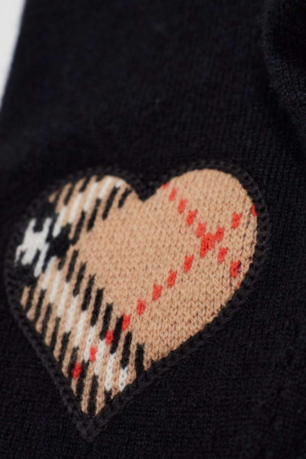 Burberry Kids Wool cardigan with pockets