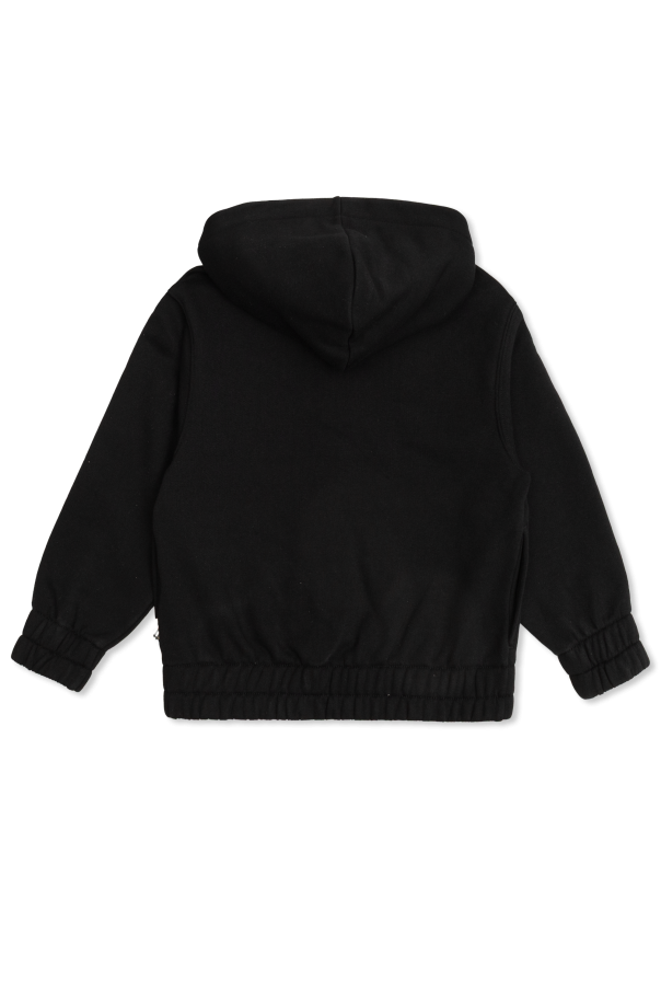 Burberry Kids Sudadera de algodón con capucha
