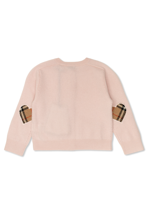 Burberry Kids Cárdigan con bolsillos