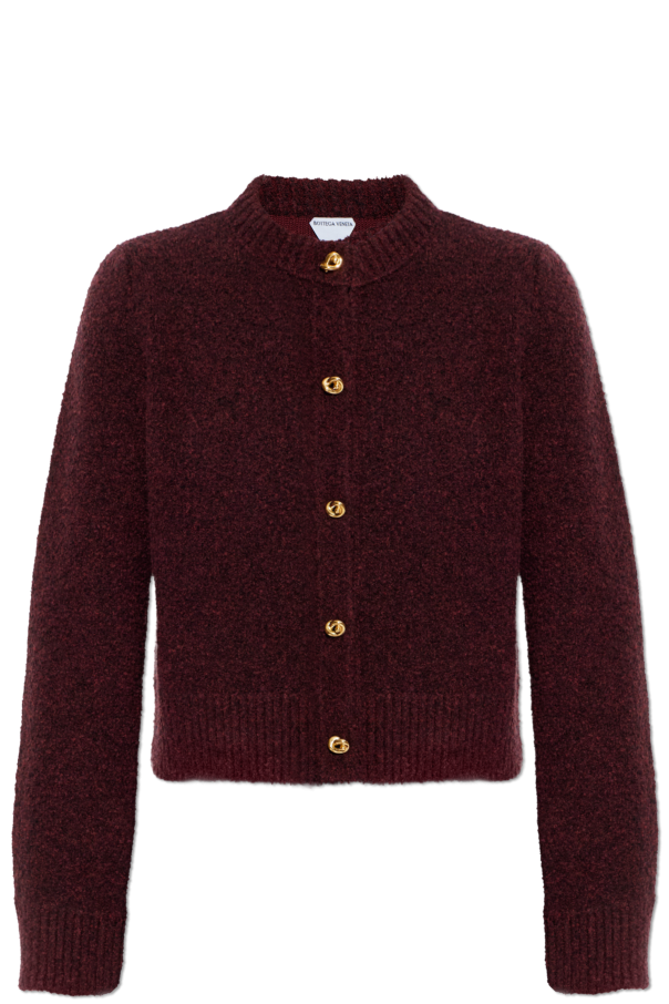 Cardigan with wool trim od Bottega Veneta