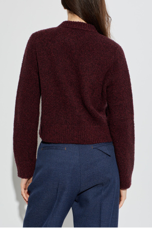 Bottega Veneta Cardigan with wool trim