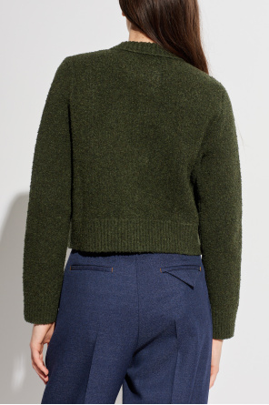 Bottega Veneta Cárdigan con acabado de lana