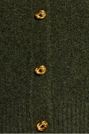 Bottega Veneta Cárdigan con acabado de lana