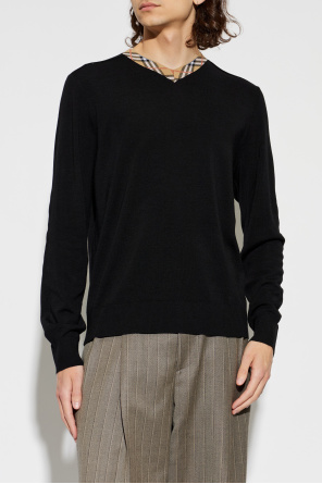 Burberry V-neck sweater