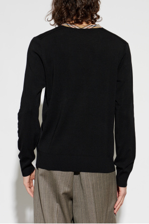 Burberry V-neck sweater