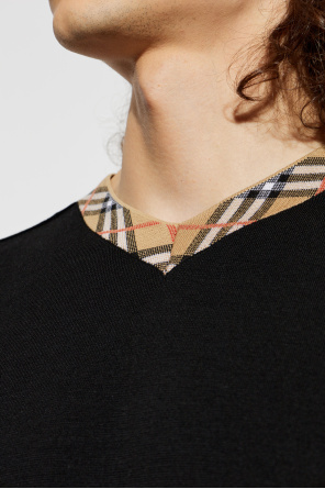 Burberry V-neck sweater
