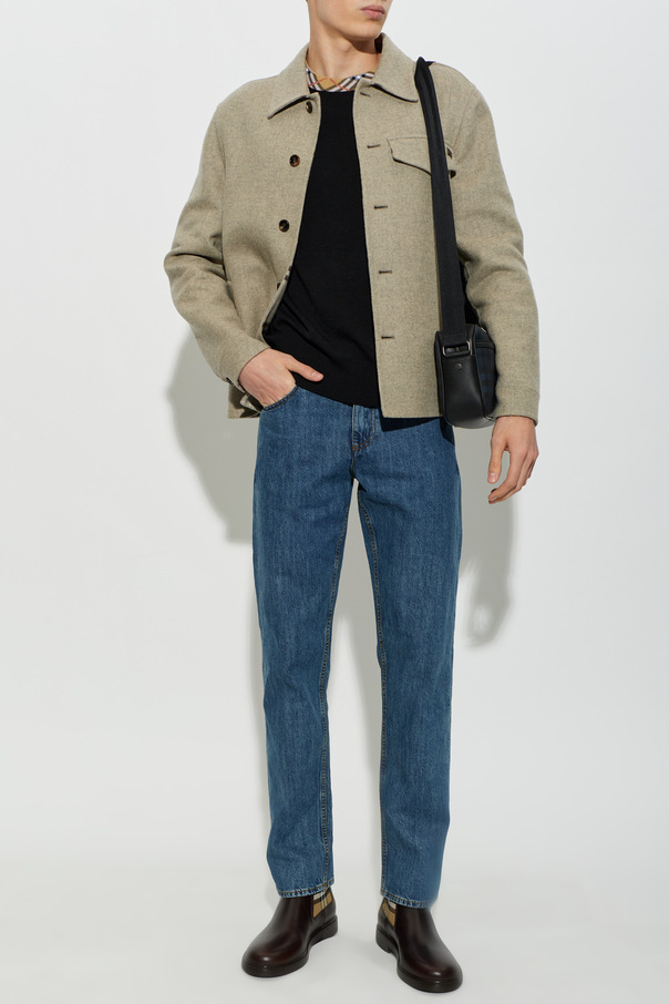 Burberry Wool plaid sweater