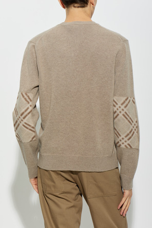 Burberry Wool sweater with a crew neck