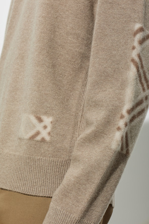 Burberry Wool sweater with a crew neck