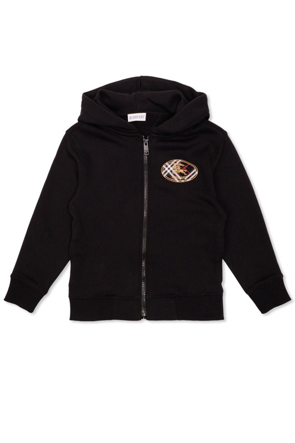 Sweatshirt with logo od Burberry Kids