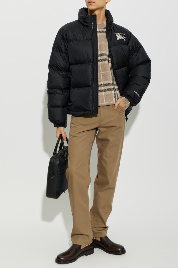 Burberry Jersey de cachemir con estampado de cuadros