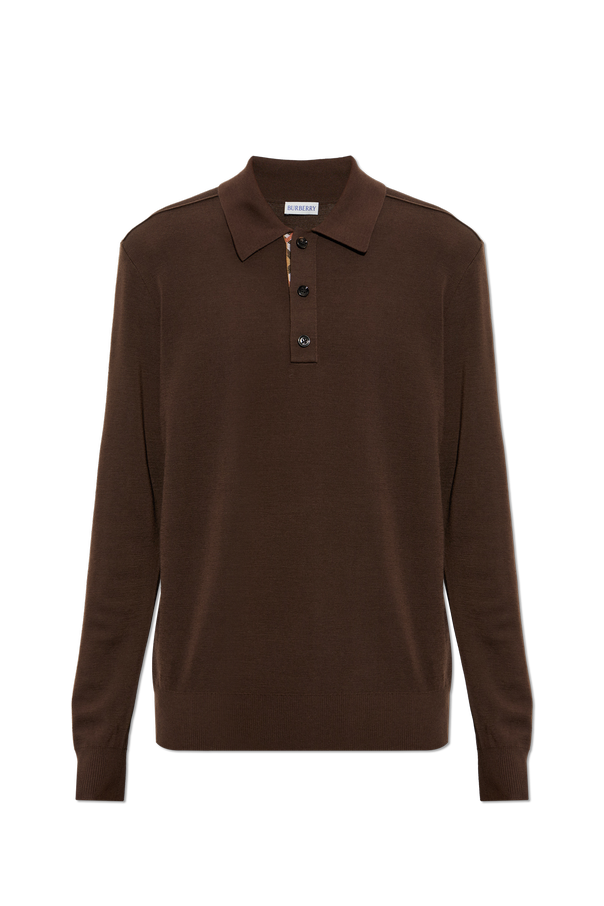 Wool Polo ‘Marcus’ od Burberry