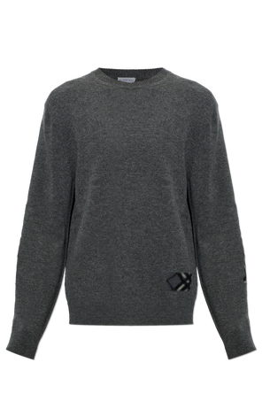 Crew neck wool jumper