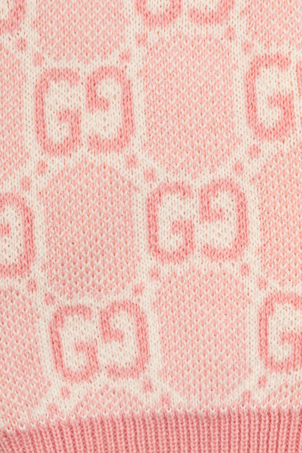 Gucci Kids Cárdigan con patrón GG