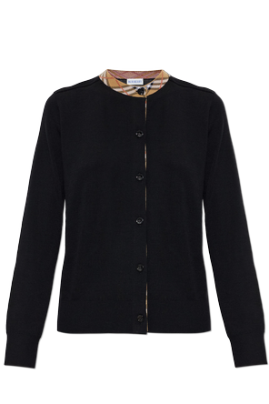 Wool cardigan