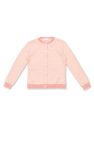 Gucci Kids PINK Cardigan with GG pattern