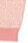 Gucci Kids PINK Cardigan with GG pattern