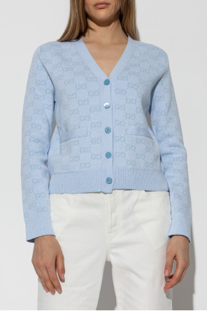 Gucci Cardigan mit GG-Muster