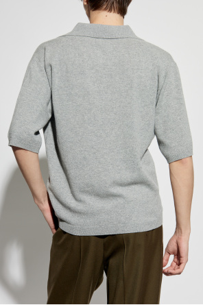 Saint Laurent Wool polo with pocket