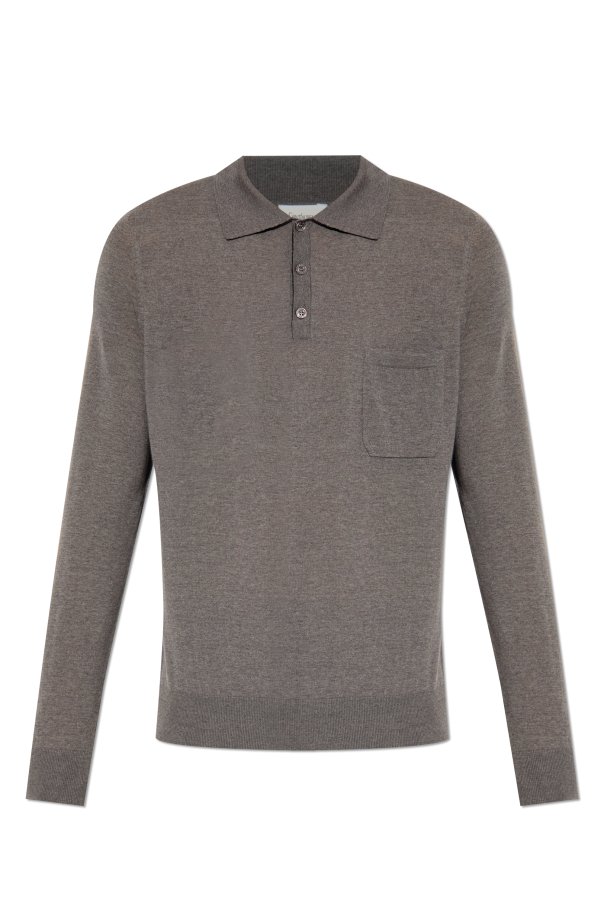 Wool polo od Saint Laurent