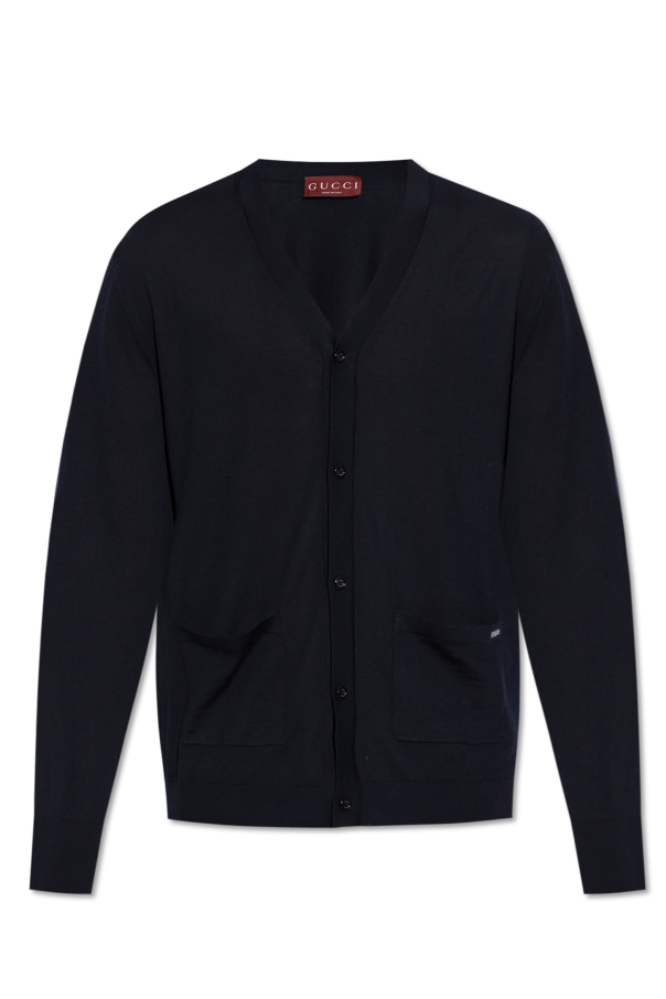 Gucci Wool cardigan with pockets
