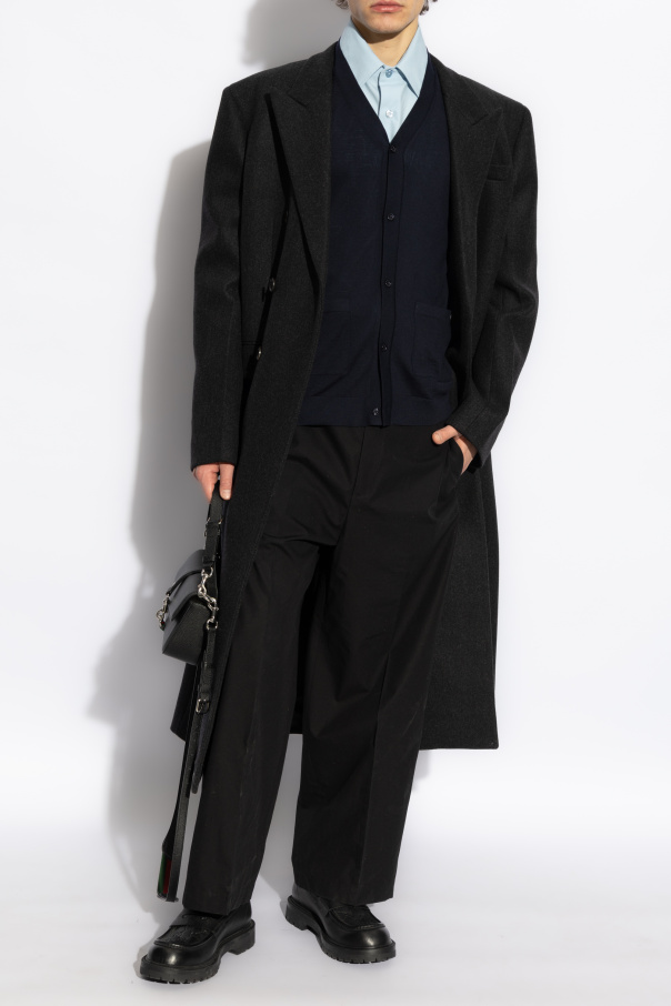 Gucci Wool cardigan with pockets