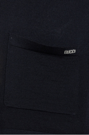 Gucci Wool cardigan with pockets