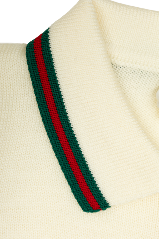 Gucci Kids Pelele de lana para bebé