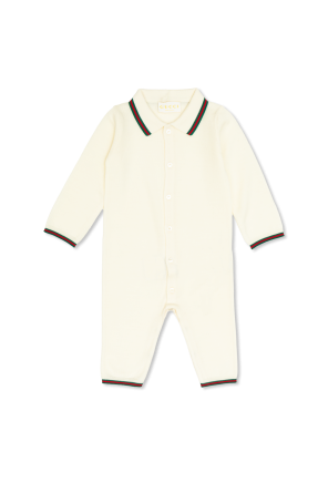 Wool baby romper