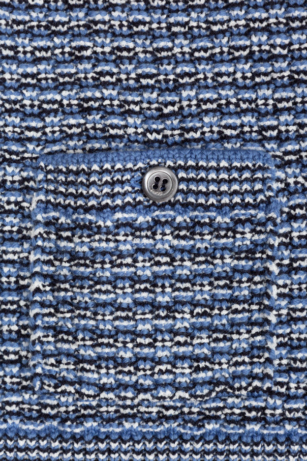 Gucci Kids Cárdigan de tweed