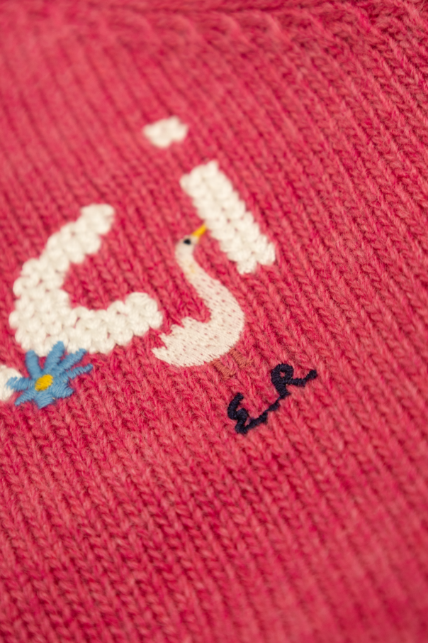 Gucci Kids Pullover mit gesticktem Logo