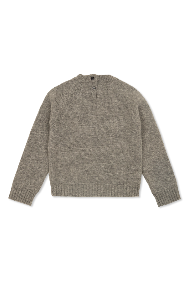 Gucci Kids Suéter con logo bordado