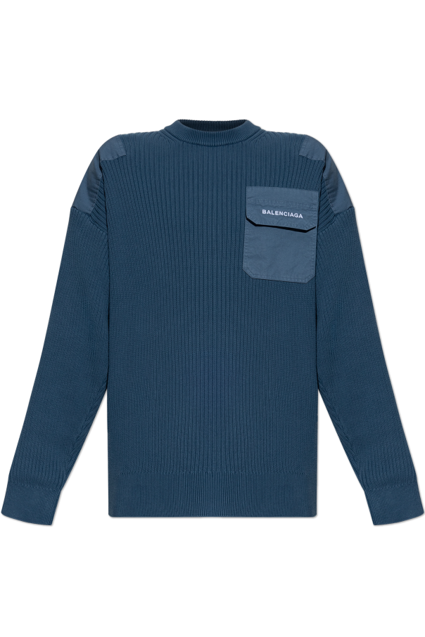 Logo sweater od Balenciaga